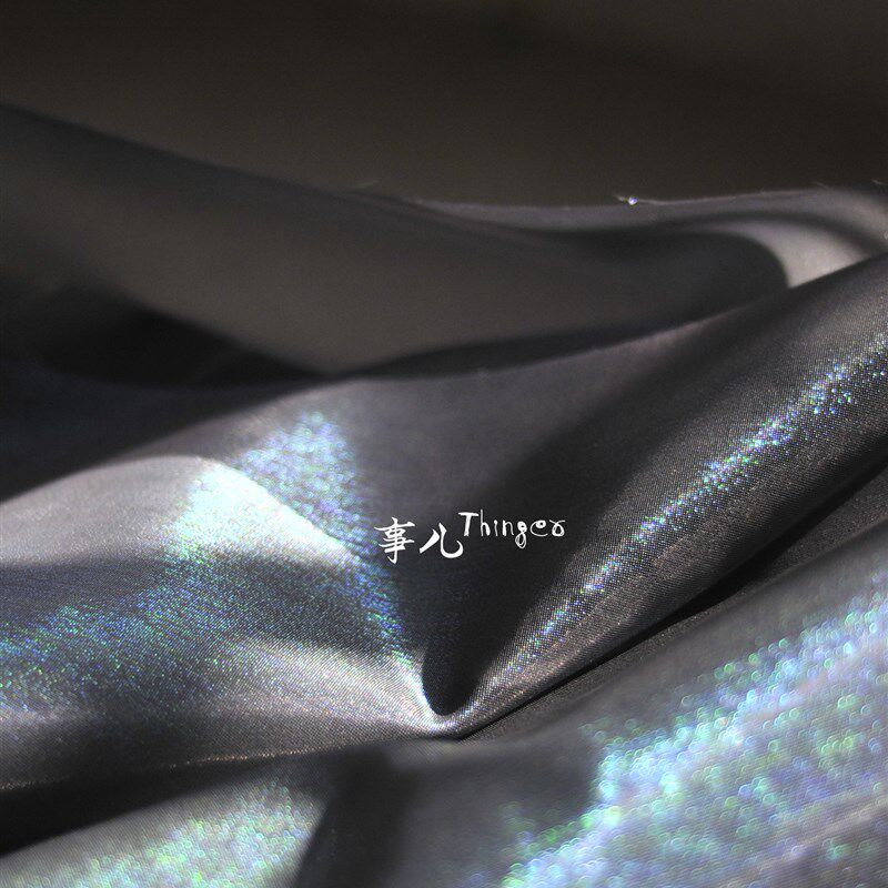 炫彩金线尼龙网-高密滑爽平纹特硬网纱蓬裙礼服面料 6色入/40目