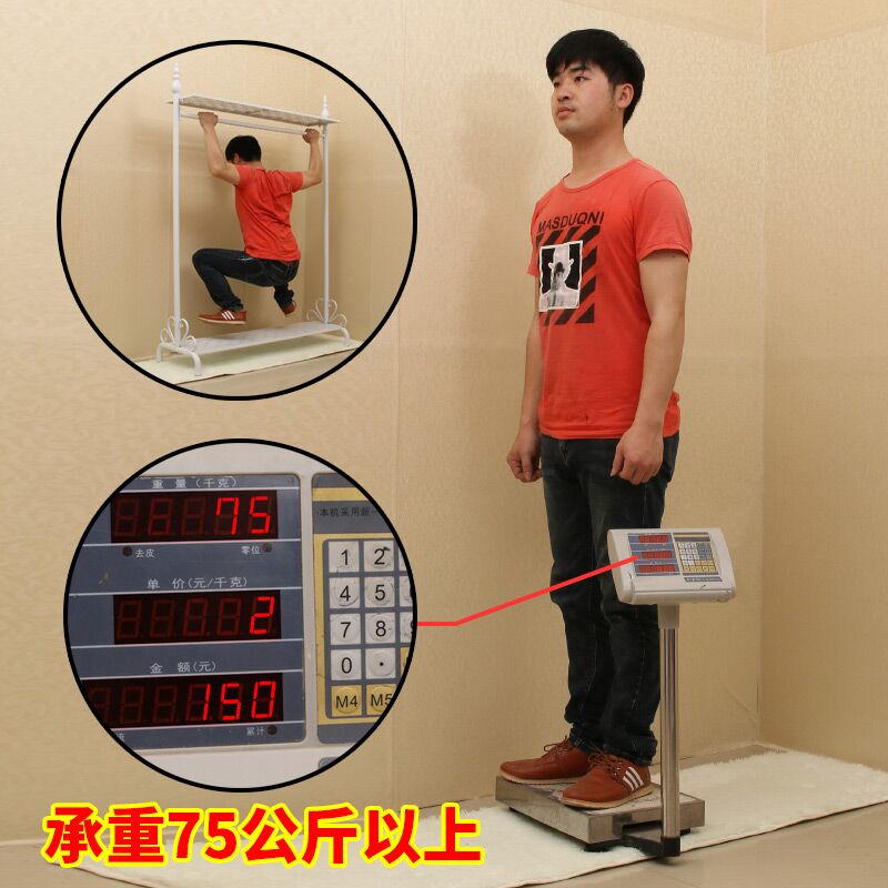 简易晾衣架落地单杆式家用卧室置物架室内阳台铁晒衣架房间挂衣架