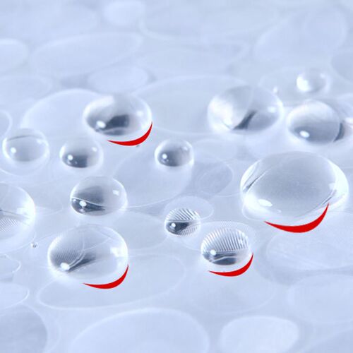 透明鹅卵石浴帘居家酒店用防水防霉浴帘布可混批