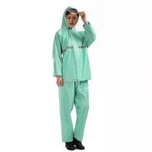 全身防暴雨电动车摩托男女款 雨衣雨裤 时尚 新款 雨衣 套装