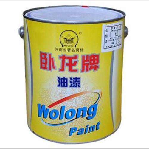 卧龙油漆 卧龙醇酸防锈漆 醇酸调和漆 磁漆 钢结构专用漆 15L