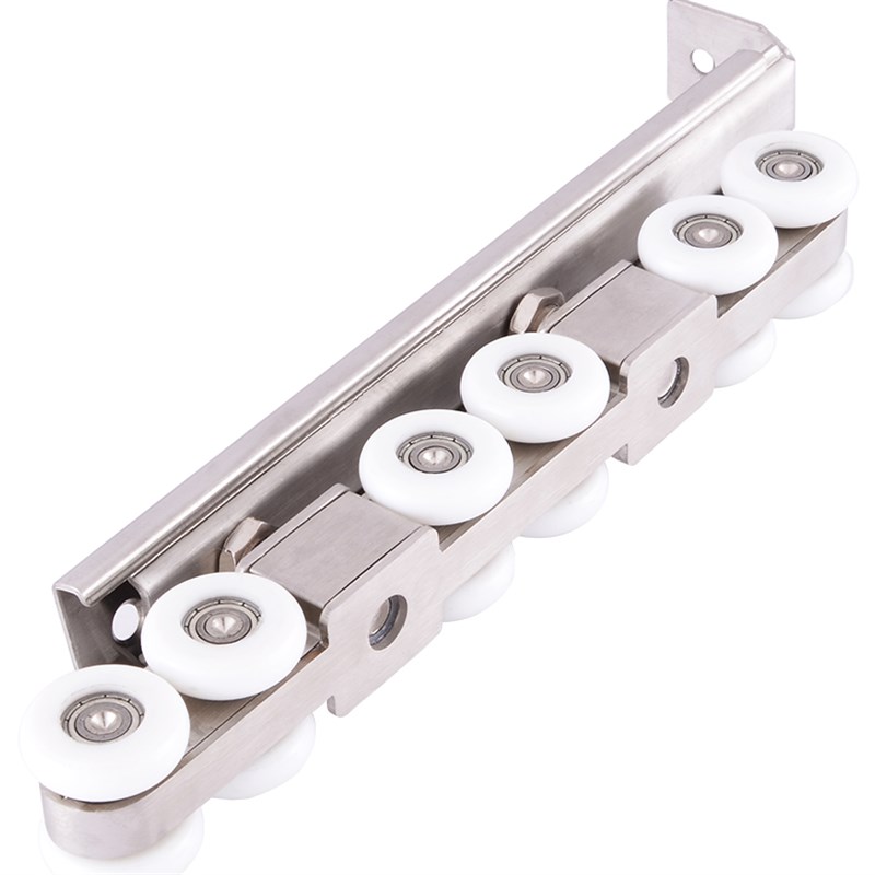 吊轮移门推拉门吊滑轮轨道厨房卫生间阳台实木门吊轨上滑轨12轮