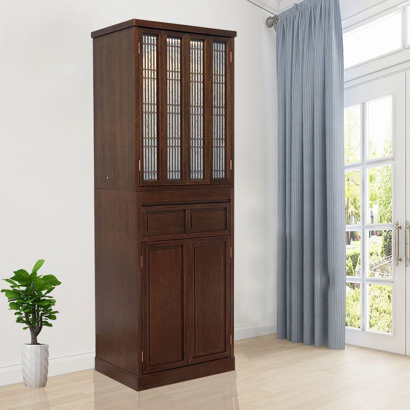 新中式带门佛笼佛龛立柜神龛财神柜供台佛桌佛台神台供桌佛柜家用