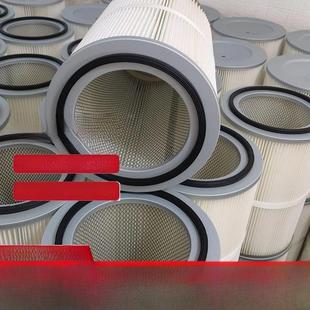 六耳快速释放滤芯阻燃层压工业除尘滤芯滤筒螺旋丸抛光机设备粉末