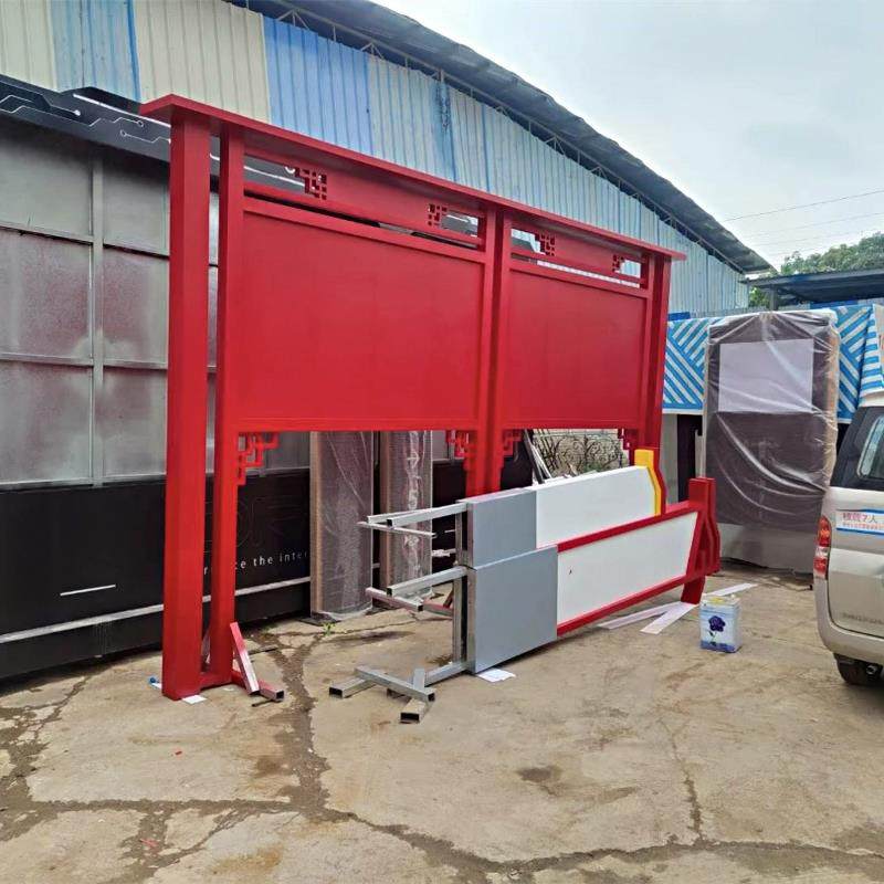 企业信息栏价值观烤漆宣传栏挂墙橱窗宣传栏标识牌校园橱窗户外