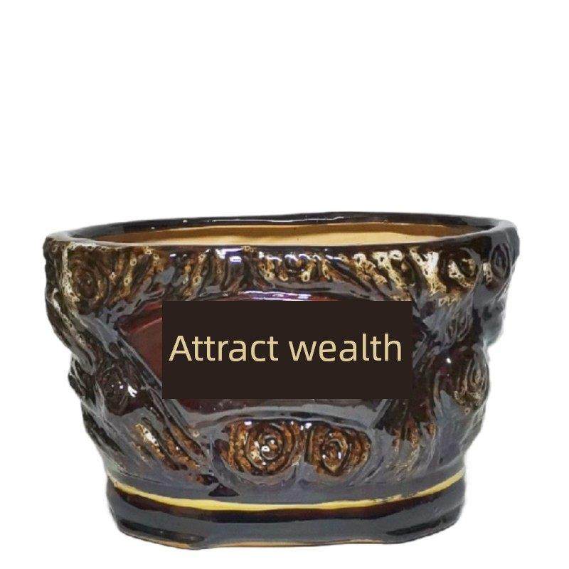 特价陶瓷花盆创意艺术花盆特大号特色客厅室内个性陶瓷花盆,家居饰品,花盆,淘宝优惠券,粉丝福利购,淘宝优惠卷