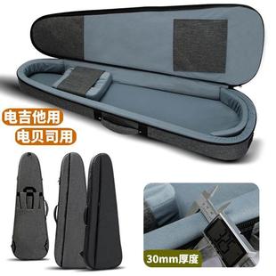 电吉他琴包防水防撞轻便加厚电贝斯箱包可双肩电贝斯袋抗压可托运