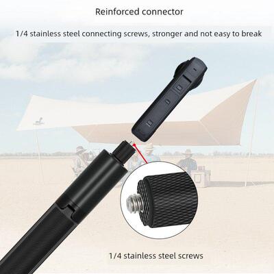 insta360影石全景运动相机支架延长杆自拍杆隐形一体式三脚架