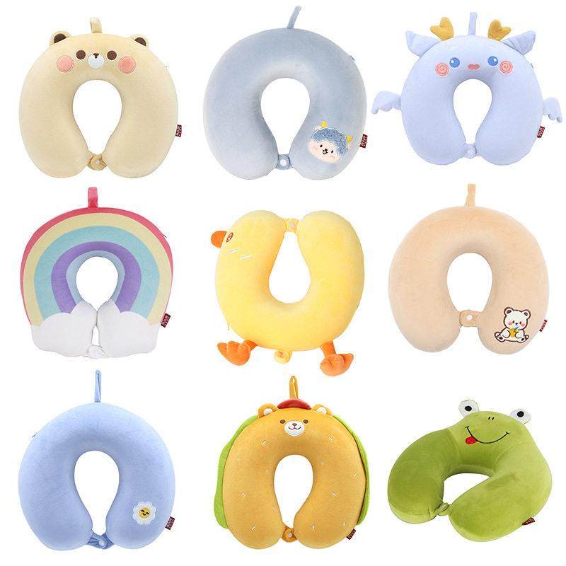可爱卡通动物慢回弹记忆棉U型枕办公旅行午休护颈枕颈枕u形枕,床上用品,U型枕/便携枕,淘宝优惠券,粉丝福利购,淘宝优惠卷