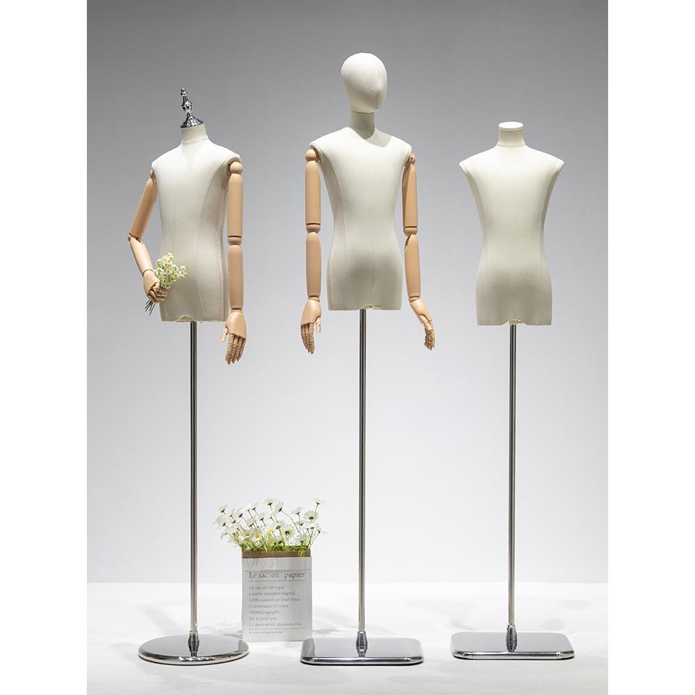 青少年模特全身人体模型橱窗服装道具娃娃男女上半身儿童服装商店