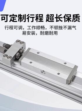 SMC型0机械式无杆气缸MY1B5/216/202/1/3/40-100/200/50HZY0/600L