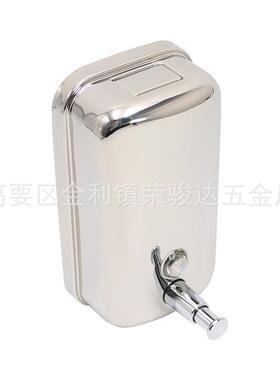 酒店壁式14631皂挂液器洗手器加厚30型4不锈钢1000ml按压液给皂器