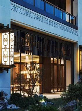 太阳壁灯tb-62142新中式户外大墅门庭院墙壁l能ed灯工程别室外水