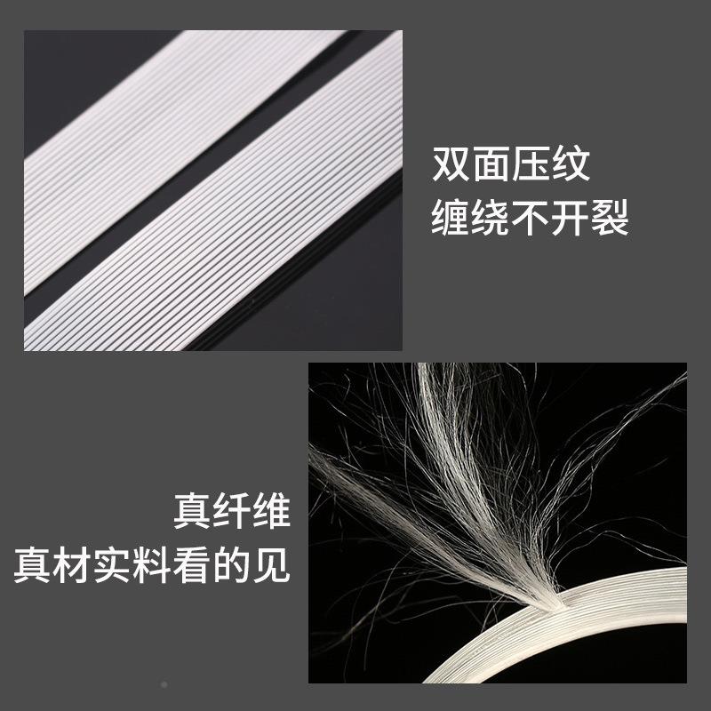 直聚酯纤维打包带柔性货物捆扎回型白28色扣PP打包纸带手动箱厂家