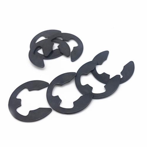 GB89卡6开口挡圈E型簧-开口卡5簧黑1.2-2.0-2.-3-4-5-6-8PJL-1017