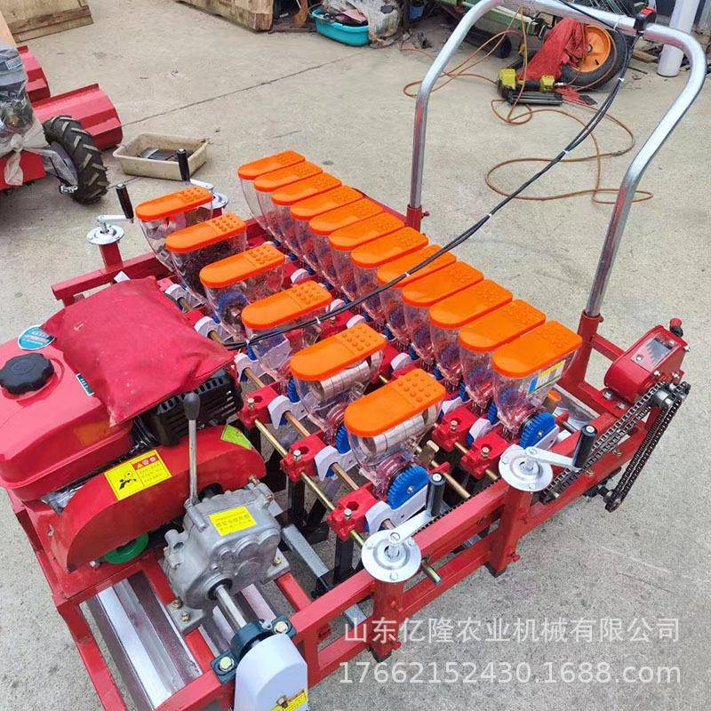 机空式心菜香菜播种13963752自走播包菜叶菜类点播机韭菜大葱精机