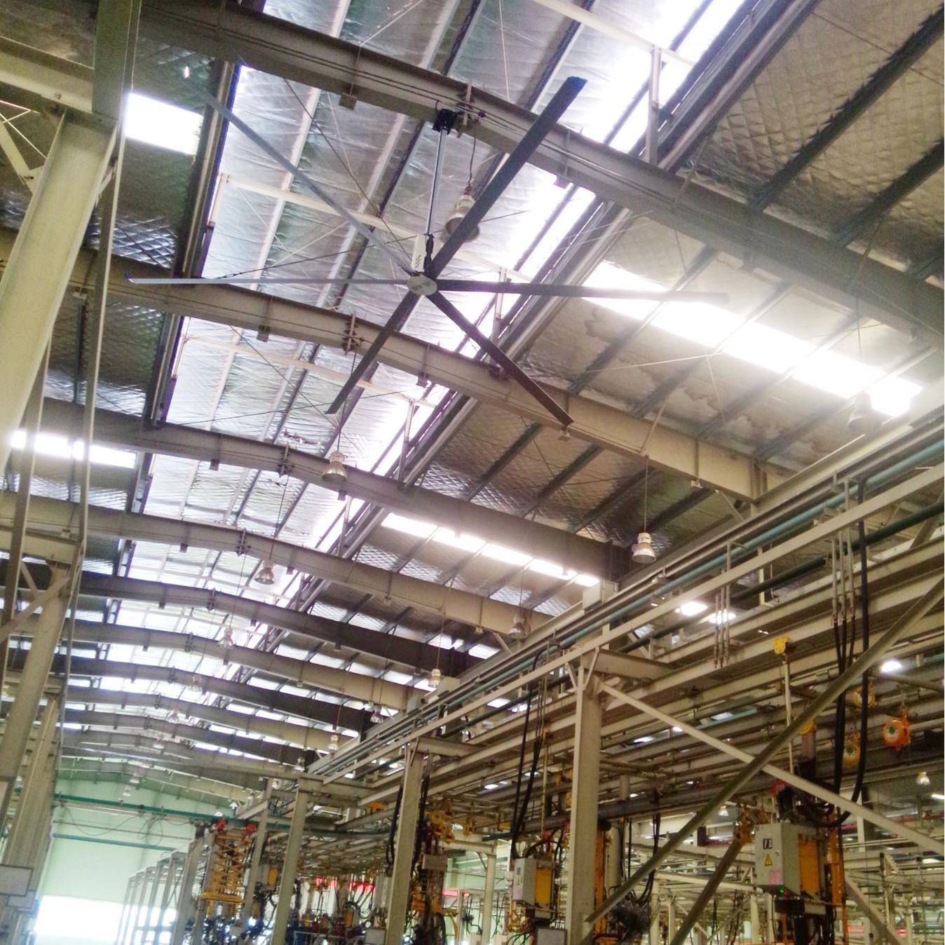 7.3AT-7米大型工扇业风吊扇厂房节能吊扇湖南大型风工业厂家轴流