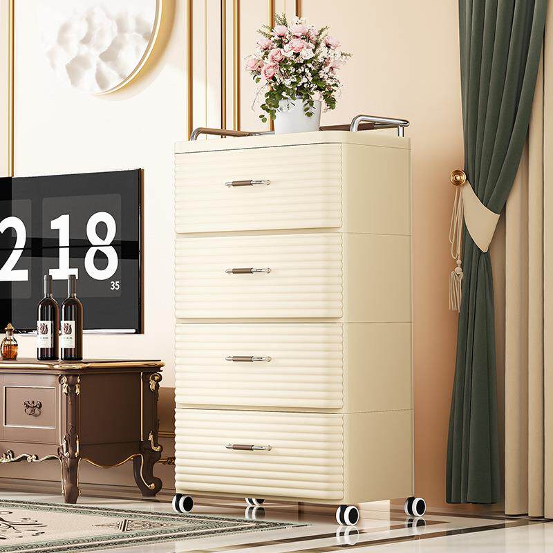 收纳柜储抽屉式落地7281728家卧床室头柜夹缝物用柜子简约现代置