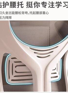 学生学习座人家用椅子体工学书桌写字舒MVO适桌椅久坐升降宿电脑