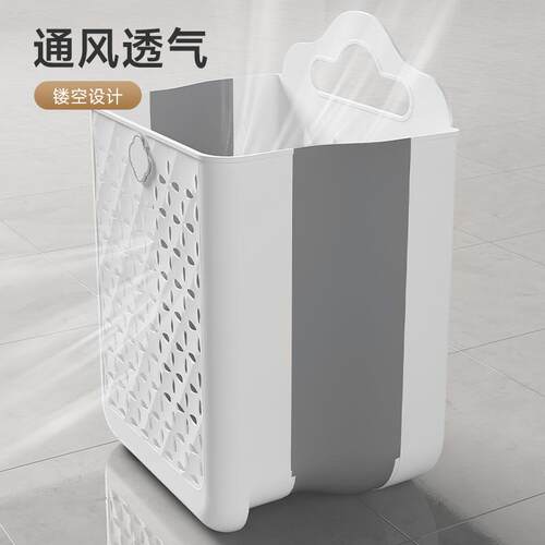 脏衣篓可折叠家大容用量洗壁F78S67TH挂式衣篮子卫生浴室放脏衣服