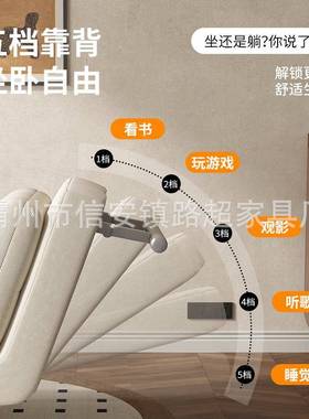 叠沙发双床复2025新款折奶油风古MTM小户型客厅阳台单人可伸缩沙