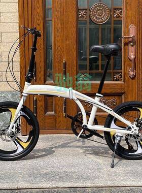 合xsz铝金20寸DCY折叠速免安装成人变男女学生儿超童快捷自行车