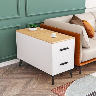 发边柜YPB侧边柜轻奢风简约现代高款窄缝角沙机厅角几茶水柜夹一