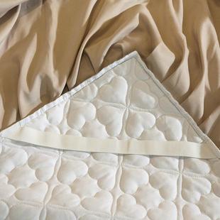 罩带床头罩床裙床垫款四件套网夹红公主棉STL四季通用床保护花边