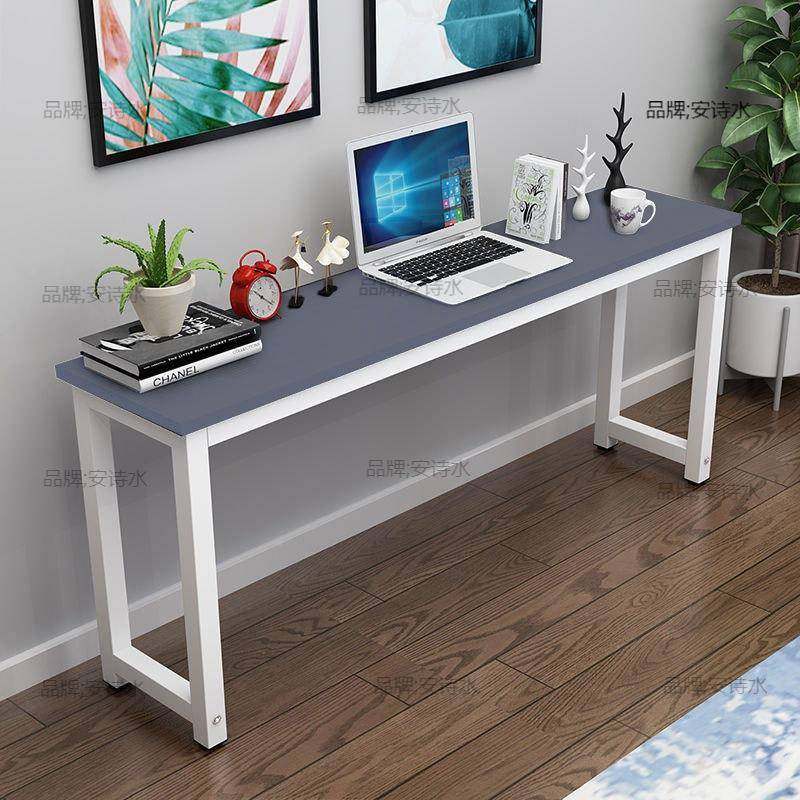 长条桌工台作窄靠墙桌子长方形家3用书桌0c无品牌/细m卧室阳台条