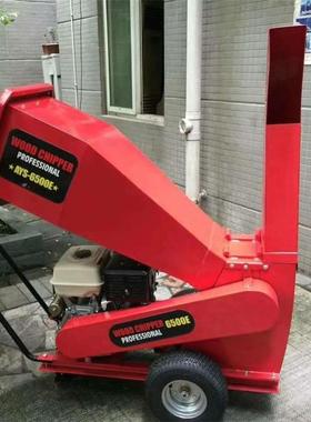 干湿两用树枝碎机高喷木材棉粉花秆杆碎机汽油葡萄枝秸破粉202151