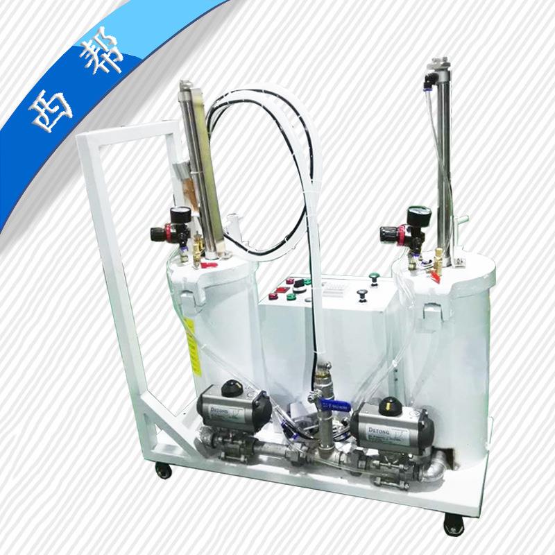 专业生产T8灯管打胶机配套压力桶2600ML硅胶气钢活塞压力桶