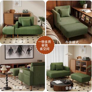 多功能模块组合沙发床客厅小户型沙发布艺拐角转角沙发公寓卧室