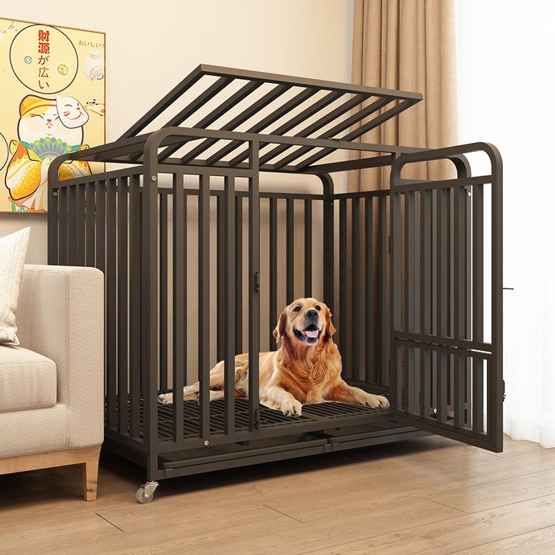 狗笼子大型犬带厕所中型小型室内金毛拉布拉多家用狗狗宠物笼子