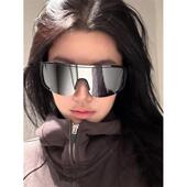 2025夏季 超大框户外骑行登山防风护目镜墨镜防晒连体太阳眼镜男女