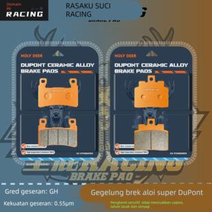 适用HYOSUNG骁胜驯风GV300R QH300R 巡航摩托车前后高性能刹车片