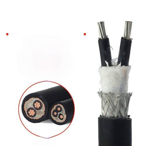 中大元通船用电缆CJ86/SC 2 3 4芯1 2.5 4 6 10 16铜芯屏蔽铠装线