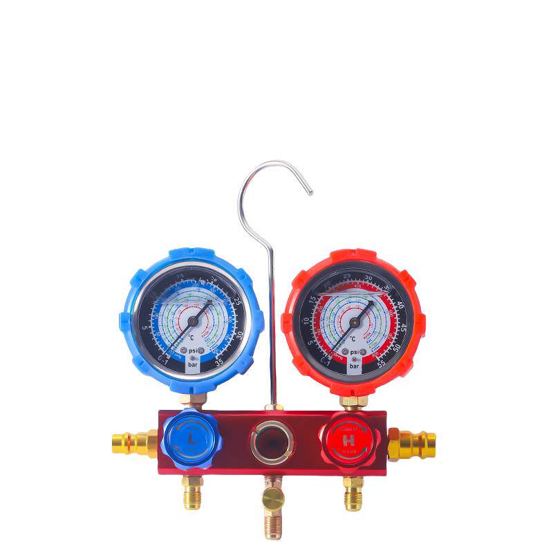 【顺丰包邮】双表工具套装汽车空调加氟表R134压力表家用加氟工具