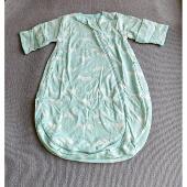 原单婴儿童睡袋春秋双层一体睡袋夏季 单层包脚睡袋厚夹棉防踢 薄款