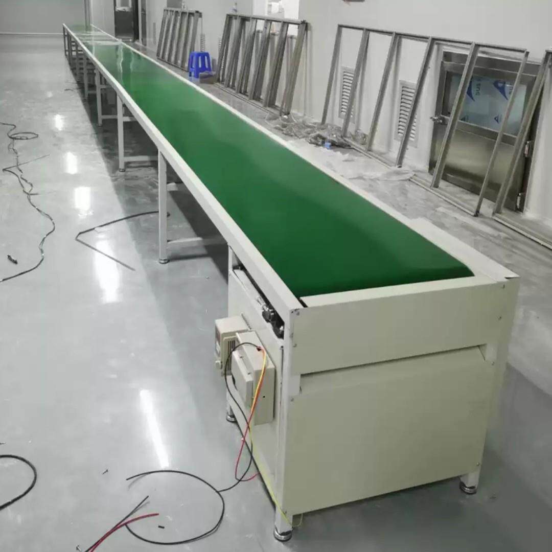 小型输送带快递物流食品加工输送设备配套一体化流水生产线传送带