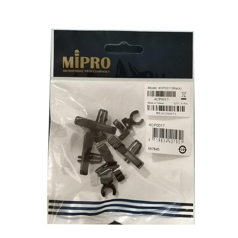 MIPRO咪宝MU-53领夹话筒防风罩 头戴式话筒配件 专业话筒线夹