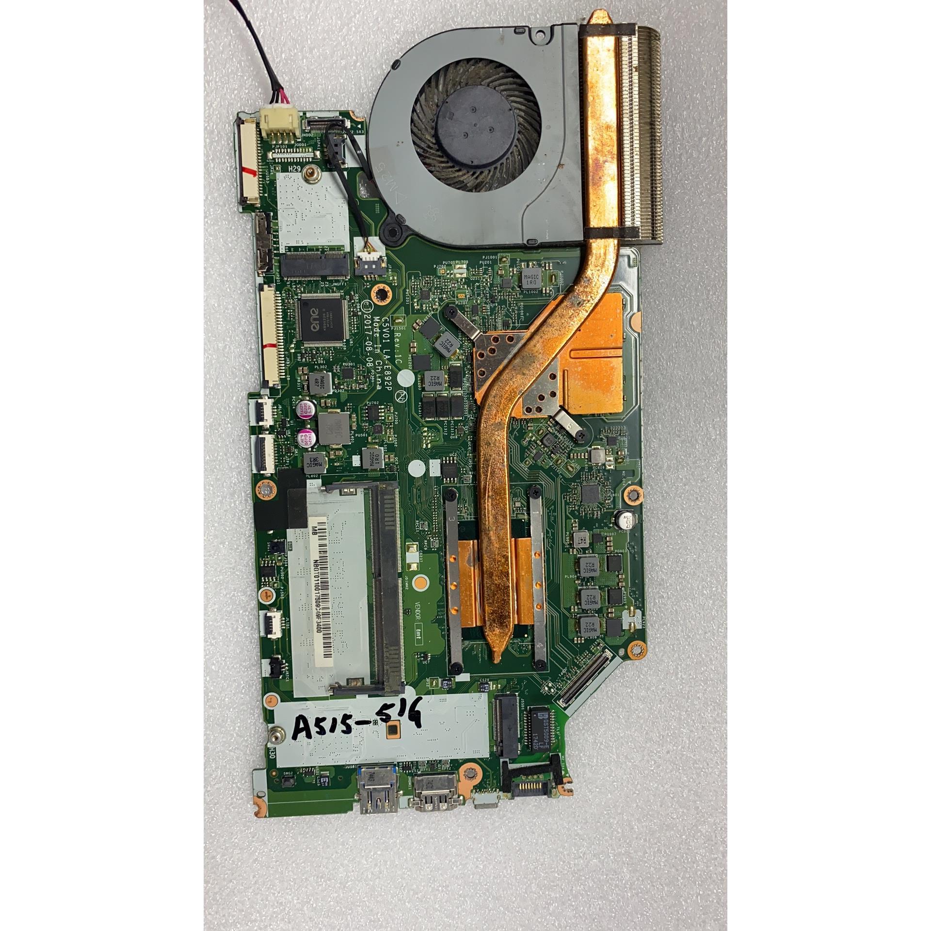 acer/鸿基 A515-51G LA-E892P 主板 散热器 风扇 触摸板 键盘配件