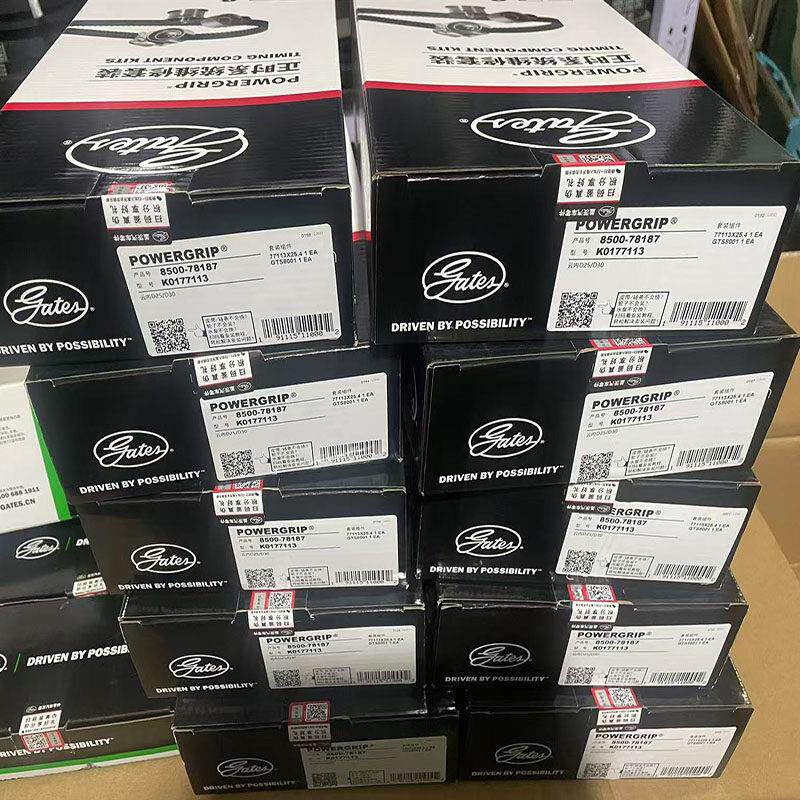 盖茨适用于云内D25 D30 正时皮带 张紧轮113齿套装