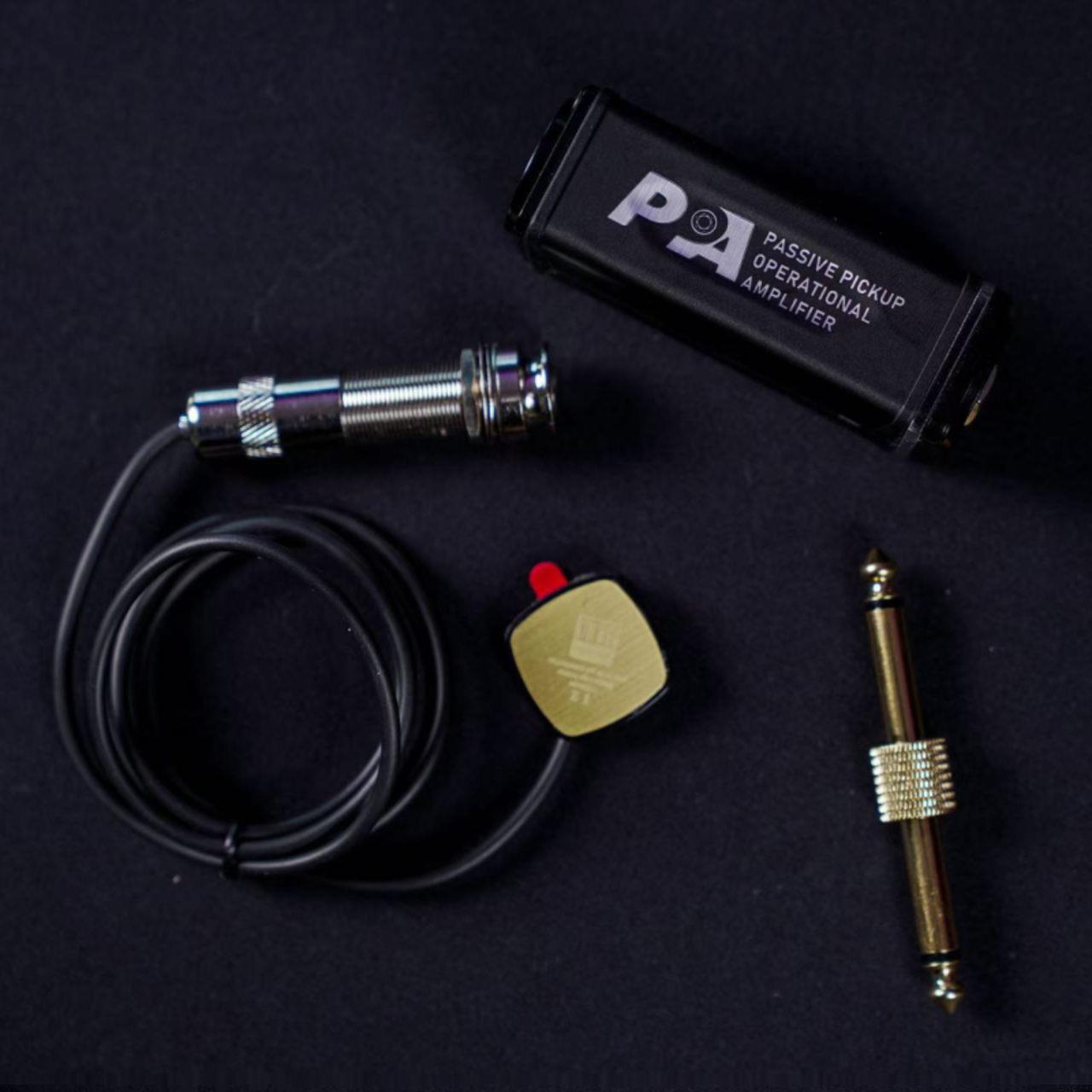 沐铃Z1古筝琵琶被动拾音器MK PPA被动拾音器伴侣LR anthem放大DI