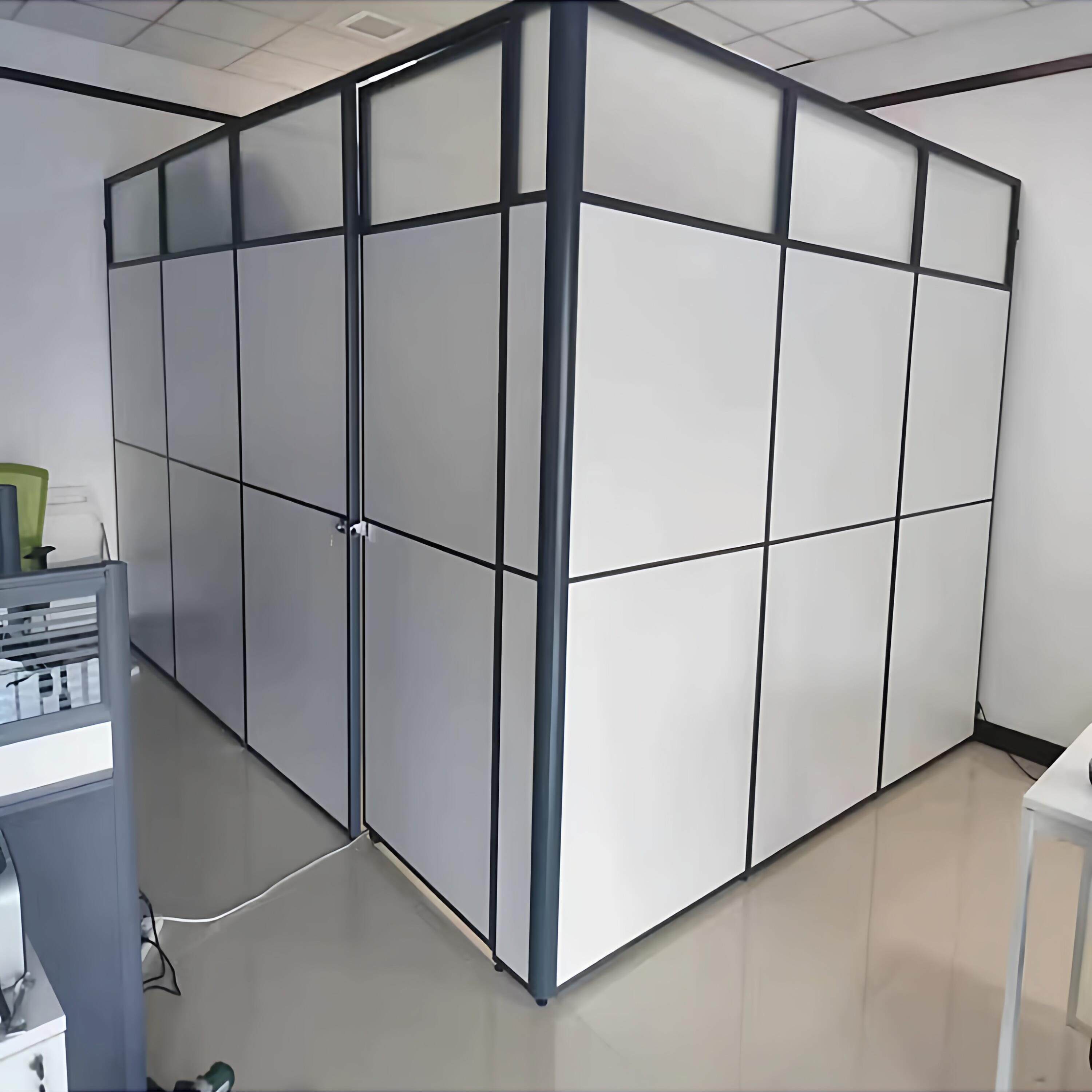 办公室移动屏风隔断可折叠推拉门简约工厂车间带轮活动屏风隔断墙