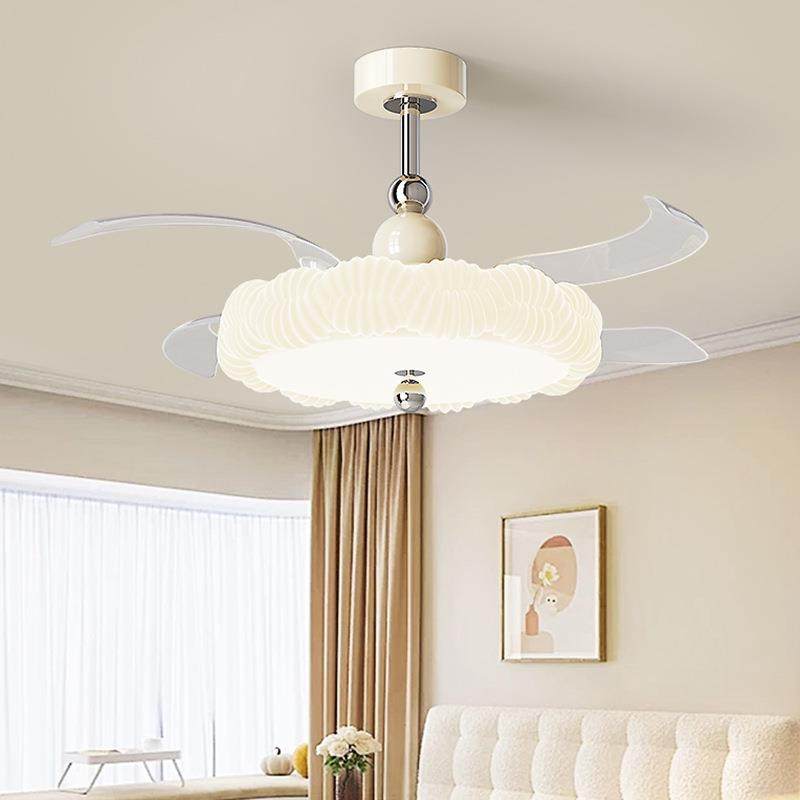 中风隐形风扇灯创意南瓜古卧厅室体吸顶灯474护眼餐厅客电扇一吊,家装灯饰光源,风扇灯,淘宝优惠券,粉丝福利购,淘宝优惠卷