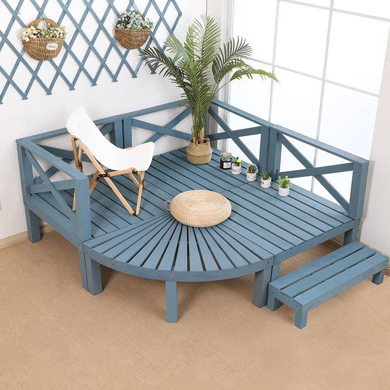 户防腐木平台花室外ORY露天外园高地台庭院加地板露台木板阳台榻