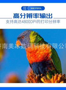 呈妍h文itiP910L热升华照片HiTi呈妍照打机相馆图店打印机印商用