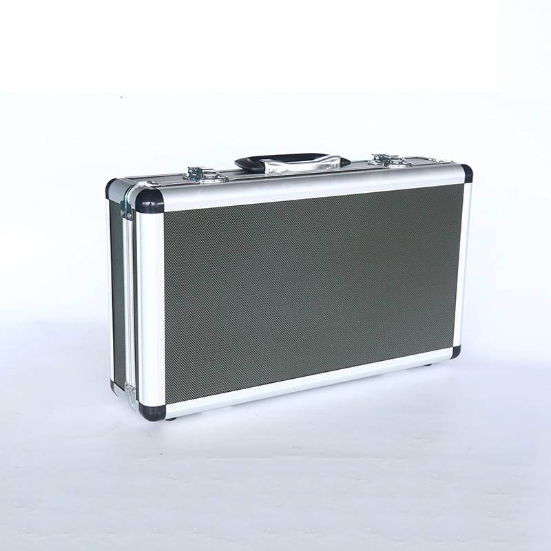 黑色喷塑工具箱便携式手提汽修工具箱电钻电工维修组合工具收纳箱