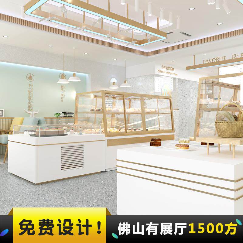 档面包店货架包烘培313店面钢柜新款木高靠墙多层玻璃蛋糕展示架