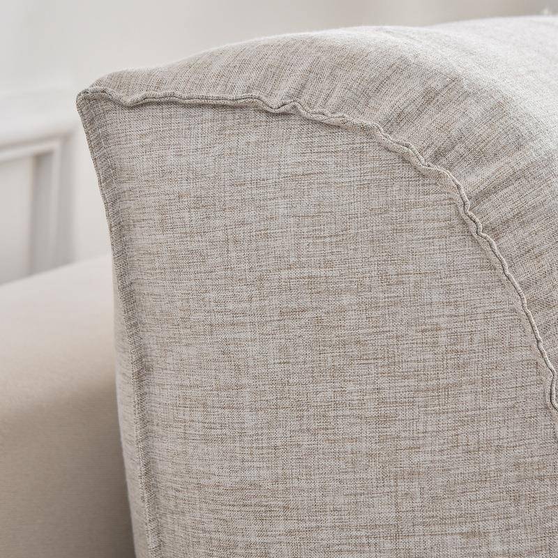 客厅腰沙发合靠垫现代简约muwenjin纯组抱枕可色拆洗护腰枕